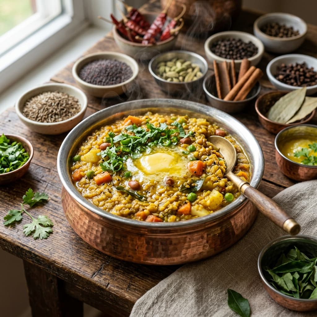 Nourishing Masala Khichdi