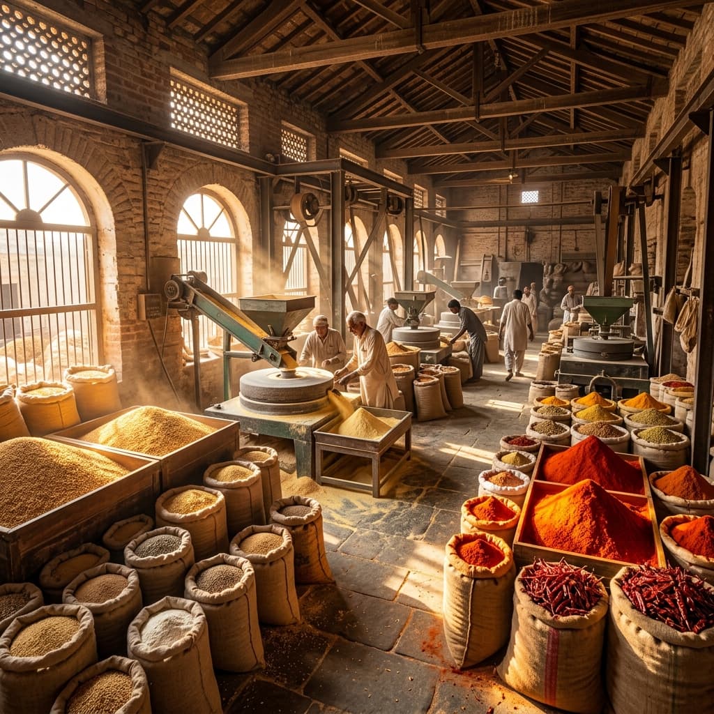 Devam Atta & Masala Hub Facility